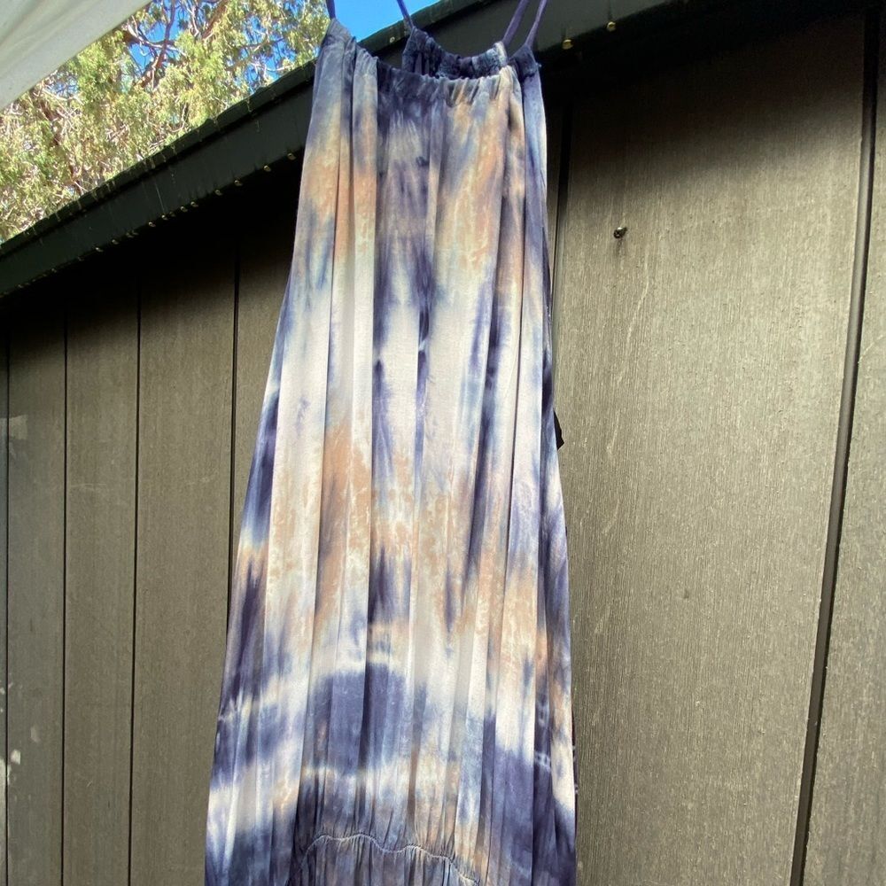 Blue Life Tie Dye Jumpsuit - Picture 2 of 9